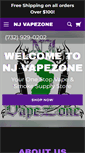 Mobile Screenshot of njvapezone.com